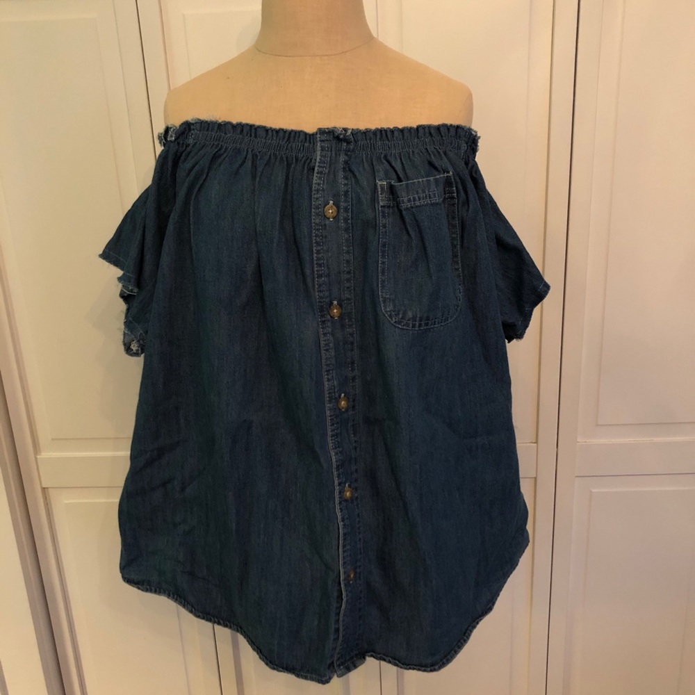 Denim Top